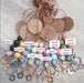 Teach Inspire Grow Metallic Teacher Lanyards Necklaces Key Holders - Choose Colour - Nature Bubz - Teach Fun Oz Resources