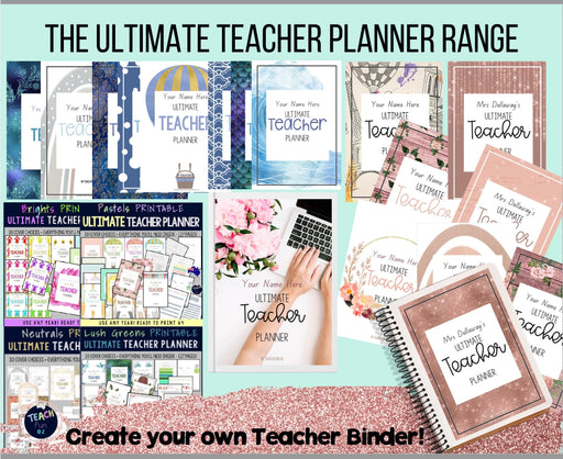 The Ultimate Teacher Planner by Teach Fun Oz - Australia Back to School 2022 - Teach Fun Oz Resources