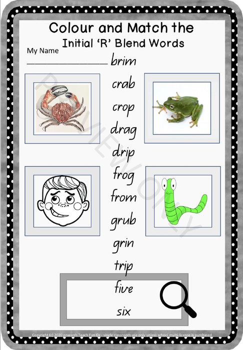 Year 1 Spelling Unit Bundle - 9 Weeks Lists Activities Packet Distance Learning - Teach Fun Oz Resources